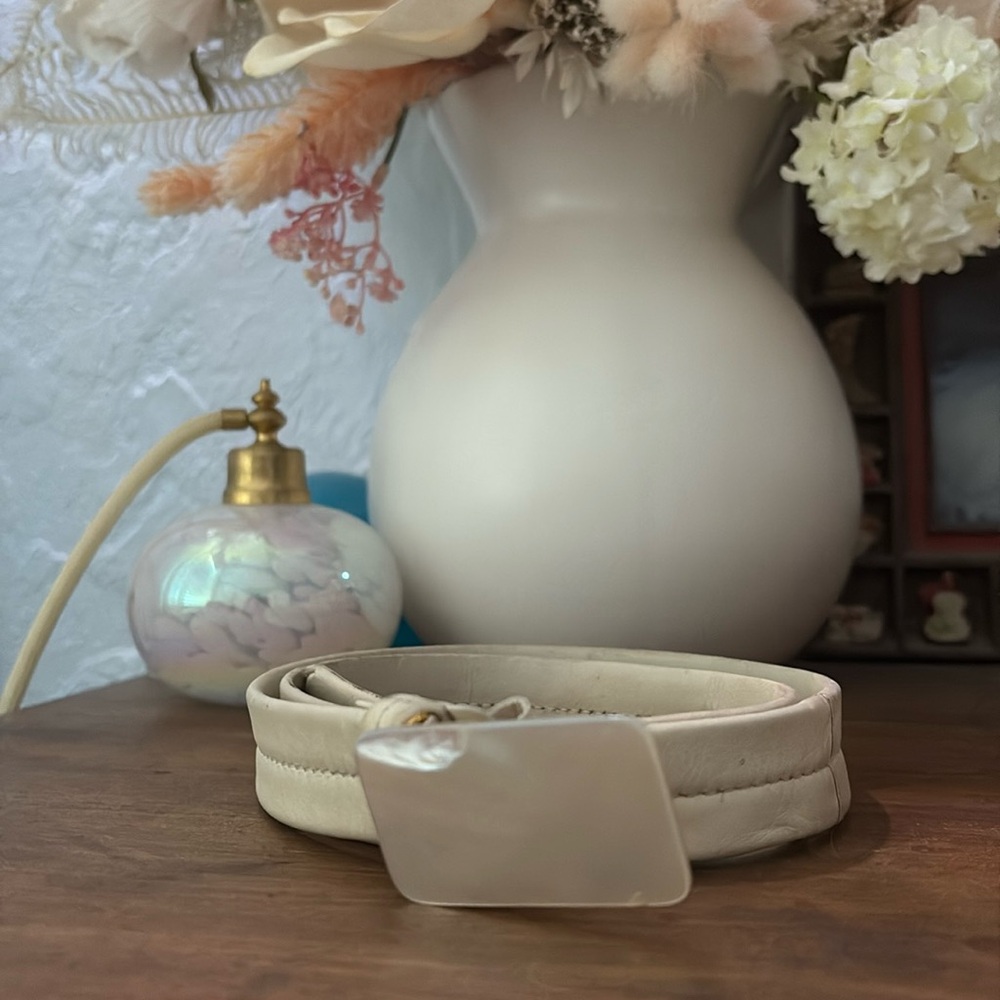 Vintage Giorgio Armani leather belt